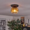 Ripoll Plafoniera, Lampada a sfera Oro, Chiaro, 1-Luce