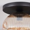 Ripoll Plafoniera, Lampada a sfera Ambrato, Chiaro, 1-Luce