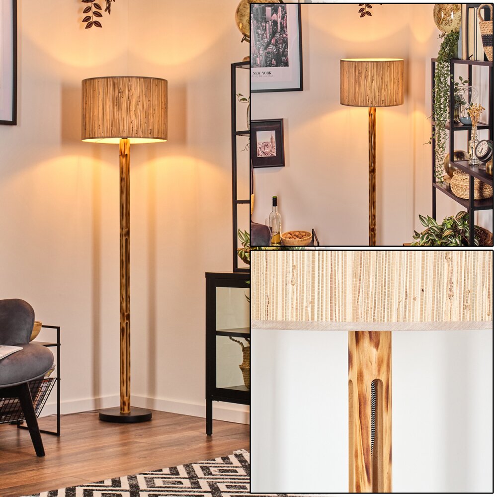 Bongal Lampada da terra Écru, Nero, 1-Luce main product photo