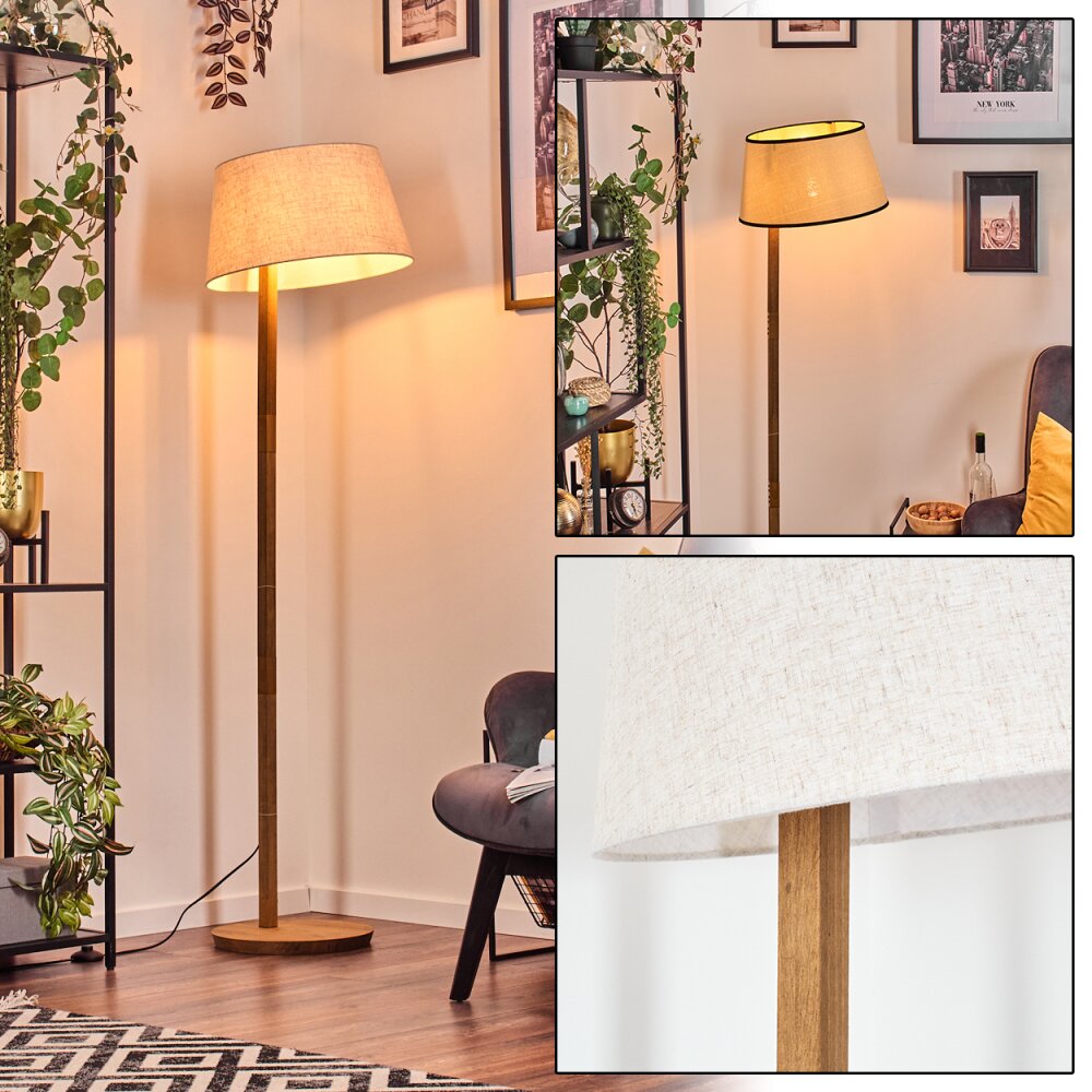 Bassagoda Lampada da terra Écru, 1-Luce main product photo