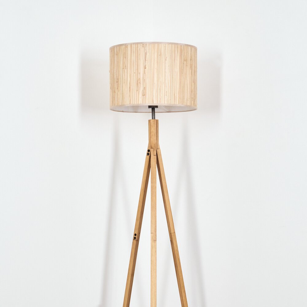 Bongal Lampada da terra Écru, 1-Luce
