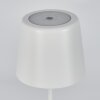 Belece Lampada da tavolo per esterno, Lampada da tavolo LED Bianco, 1-Luce