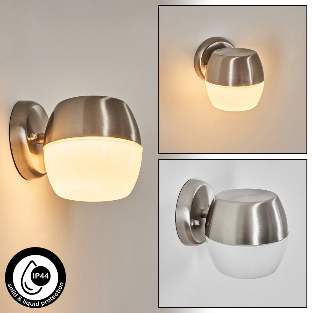 Bramdrupdam Lampada da parete per esterno, Applique Nichel opaco, 1-Luce main product photo