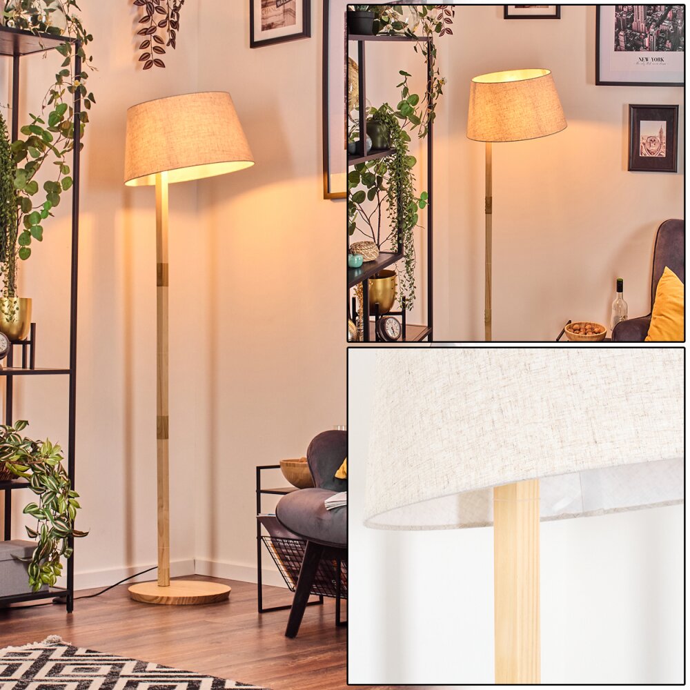 Bassagoda Lampada da terra Écru, 1-Luce main product photo