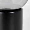 Koyoto Lampada a sfera, Lampada da scrivania, Lampada da tavolo Chiaro, Grigio fumo, 1-Luce