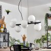 Koyoto Lampadario a sospensione, Lampada a sfera, Lampada a sospensione Bianco, 8-Luci