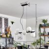 Koyoto Lampadario a sospensione, Lampada a sfera, Lampada a sospensione Bianco, 8-Luci