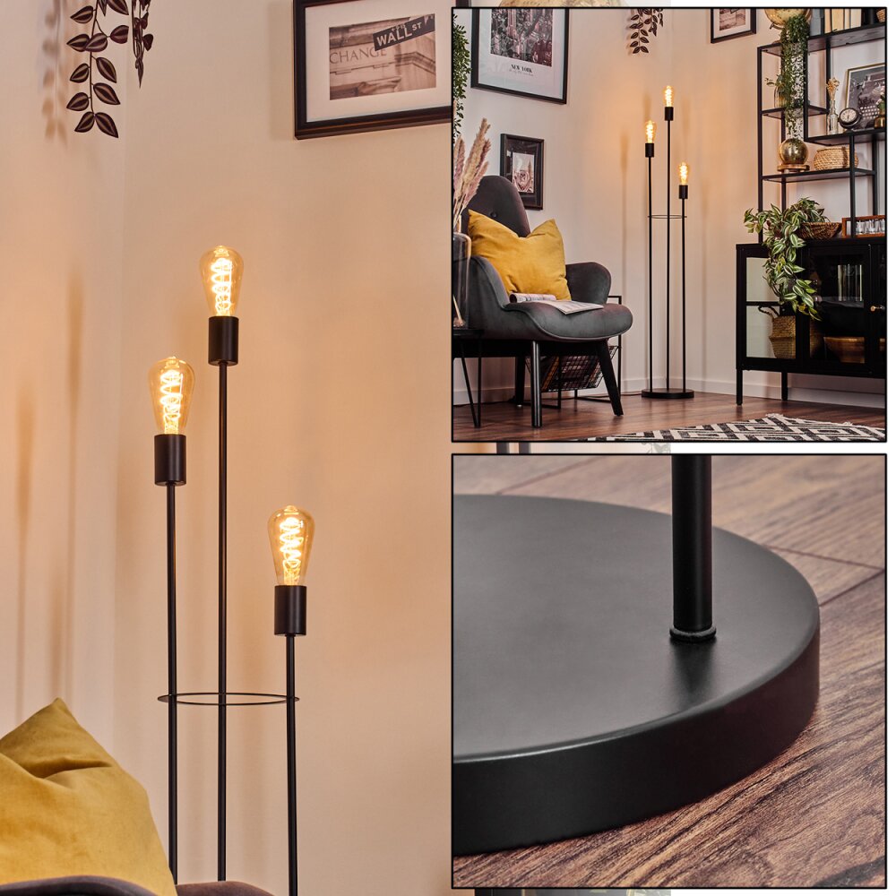Limmingen Lampada da terra Nero, 3-Luci main product photo