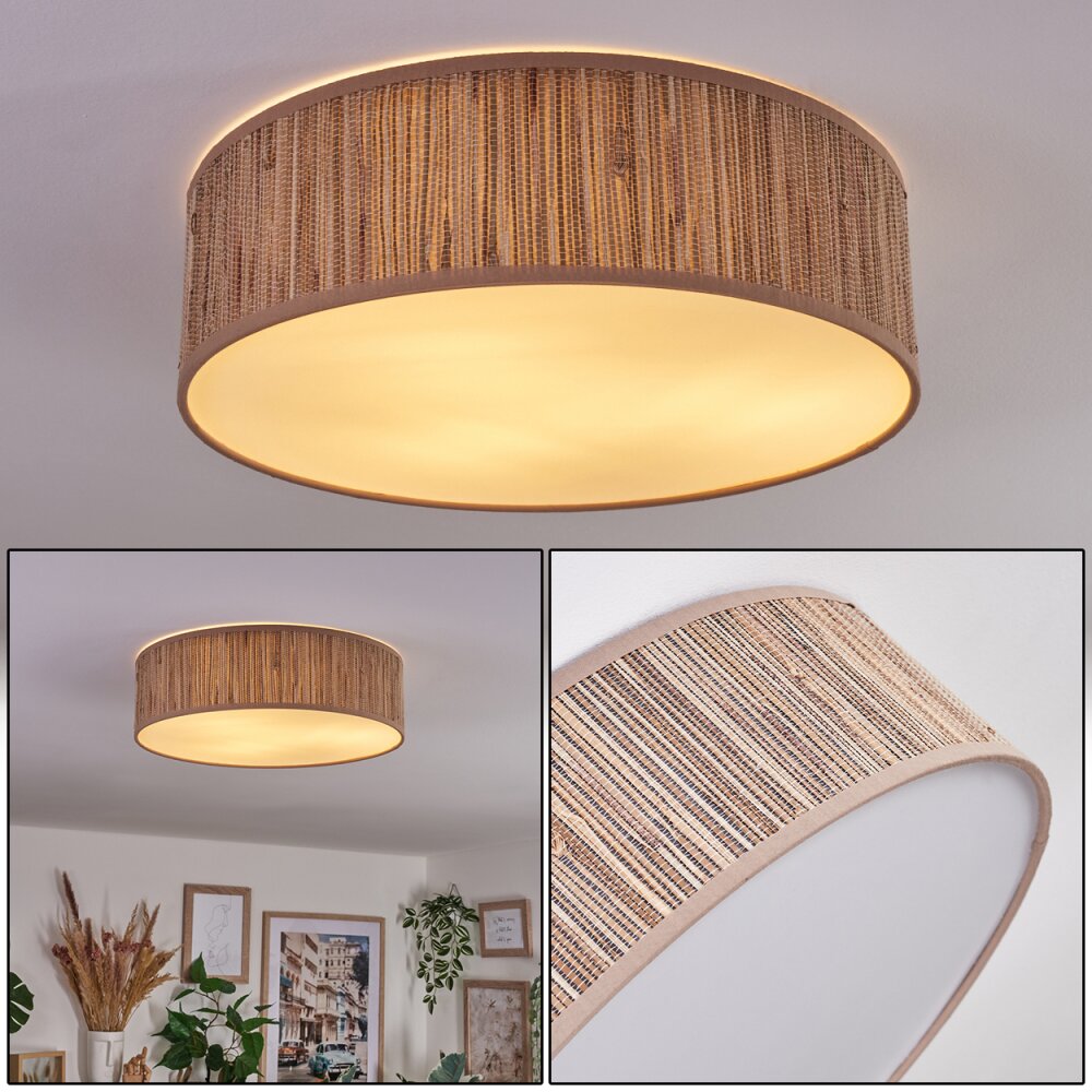Antillo Plafoniera Nichel opaco, 3-Luci main product photo