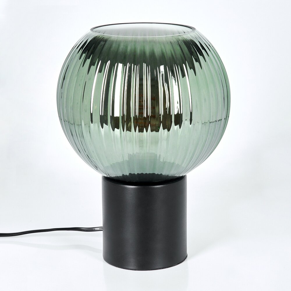Koyoto Lampada a sfera, Lampada da scrivania, Lampada da tavolo Verde, 1-Luce