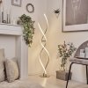 Henrichemont Lampada da terra LED Cromo, Nichel opaco, 1-Luce