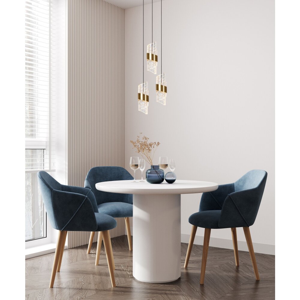 Illuminazione Lucide KLIGANDE Lampada a sospensione LED Oro, Ottone, 3-Luci main product photo