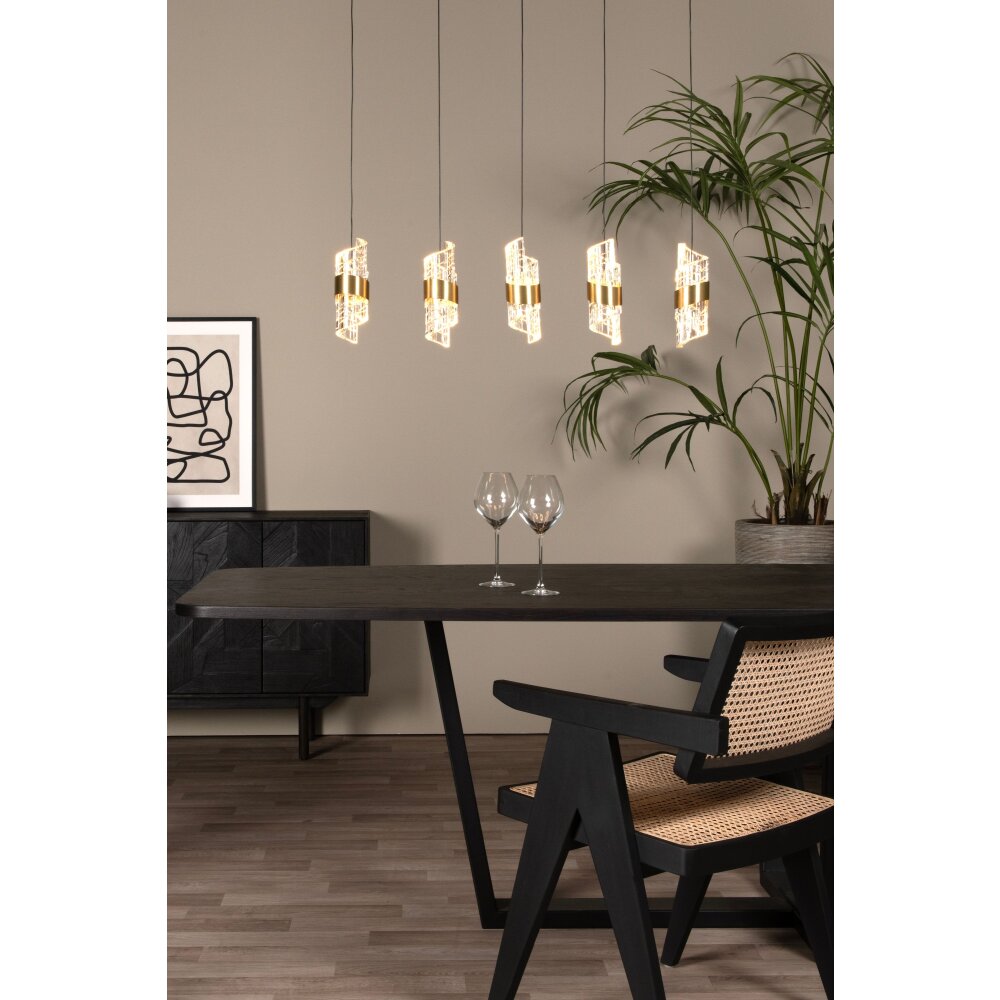 Illuminazione Lucide KLIGANDE Lampada a sospensione LED Oro, 5-Luci main product photo