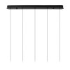 Illuminazione Lucide KLIGANDE Lampada a sospensione LED Nero, 5-Luci
