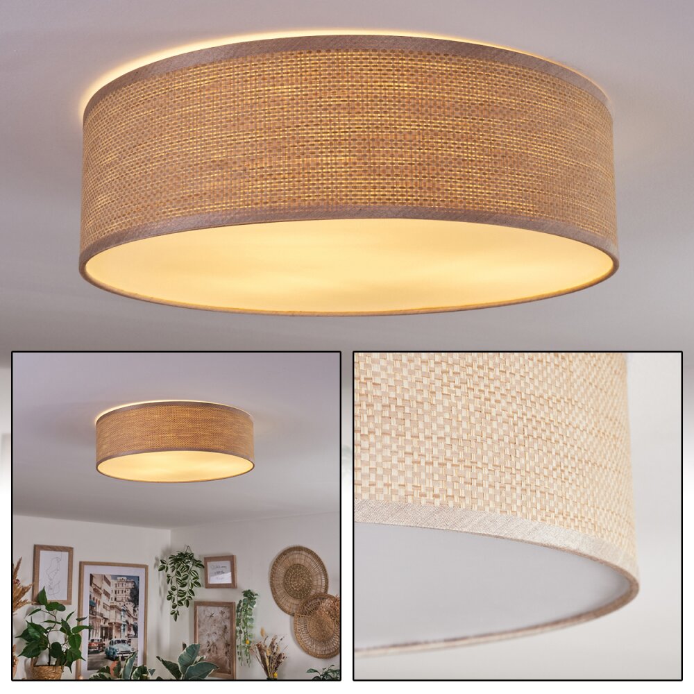 Antillo Plafoniera Nichel opaco, 3-Luci main product photo