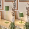 Allen Lampada da tavolo per esterno, Lampada da tavolo LED Verde, 1-Luce