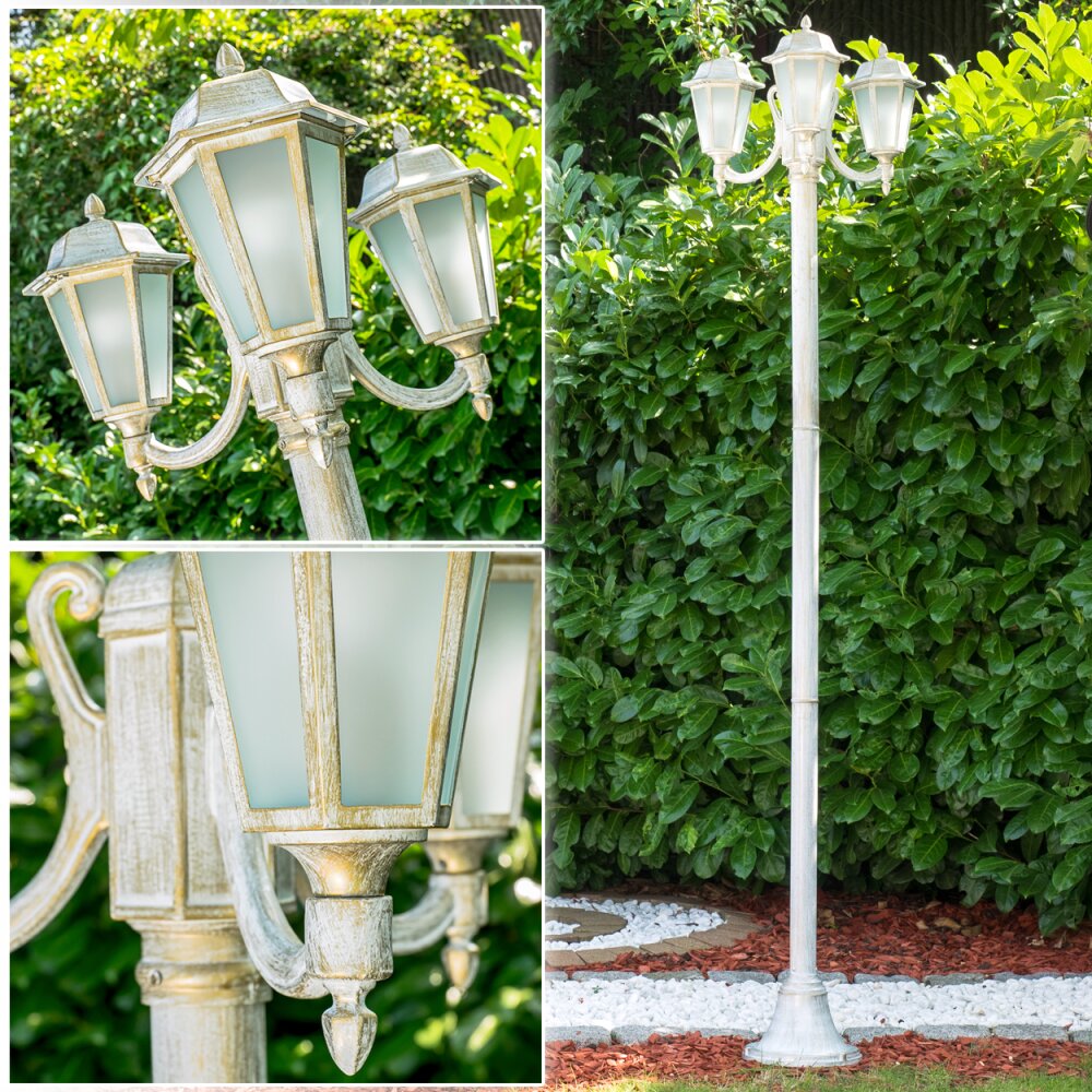 NATAL FROST Lampione multibraccia Oro, Bianco, 3-Luci main product photo