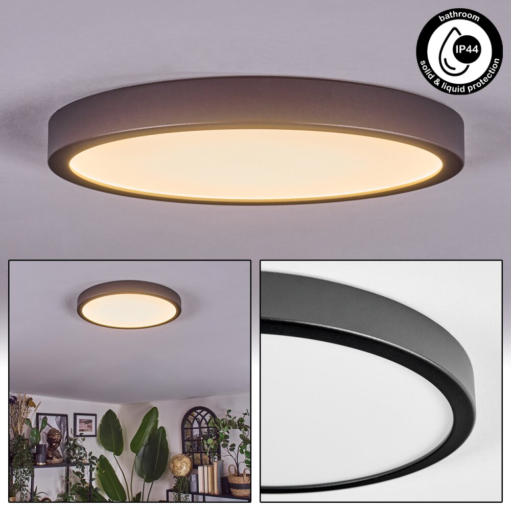 Finsrud Plafoniera LED Nero, 1-Luce main product photo