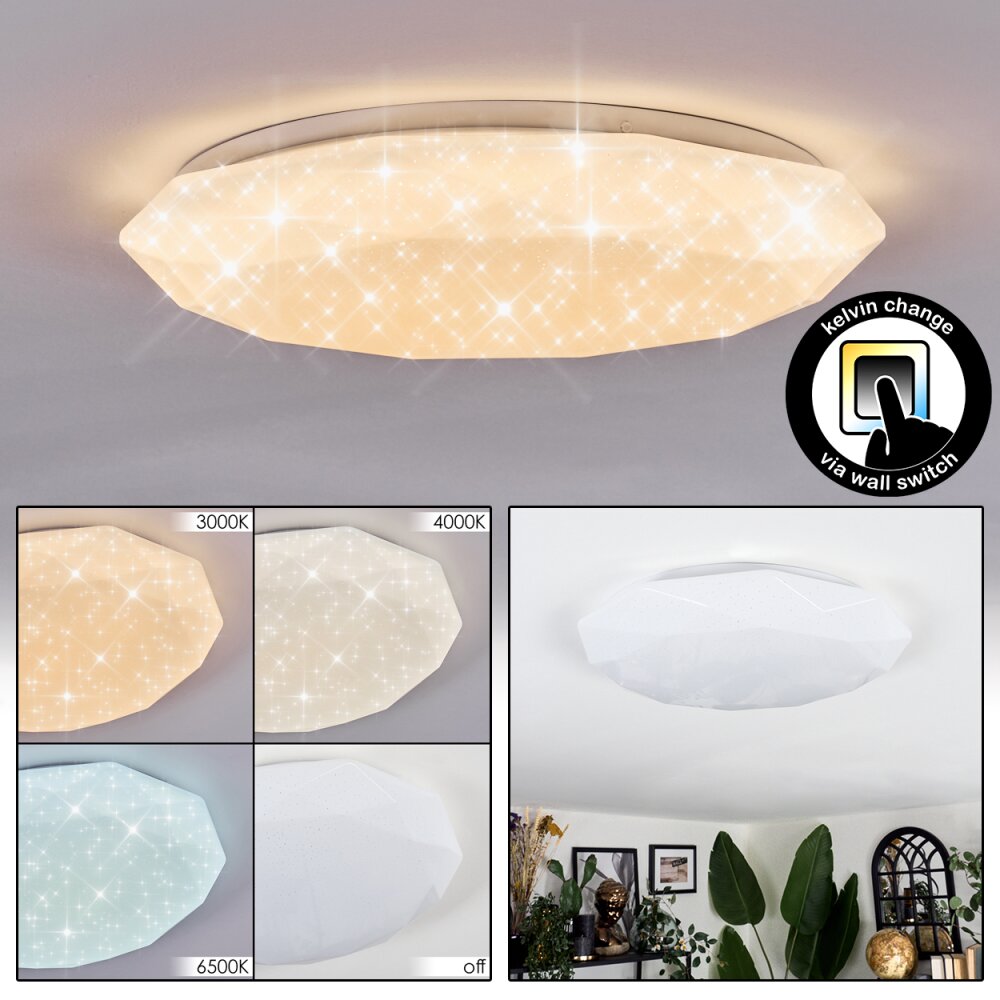 Arzel Plafoniera LED Bianco, 1-Luce main product photo