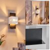 Tora Lampade Up & Down, Applique LED Nero, 1-Luce Tora Lampade Up & Down, Applique LED Nero, 1-Luce