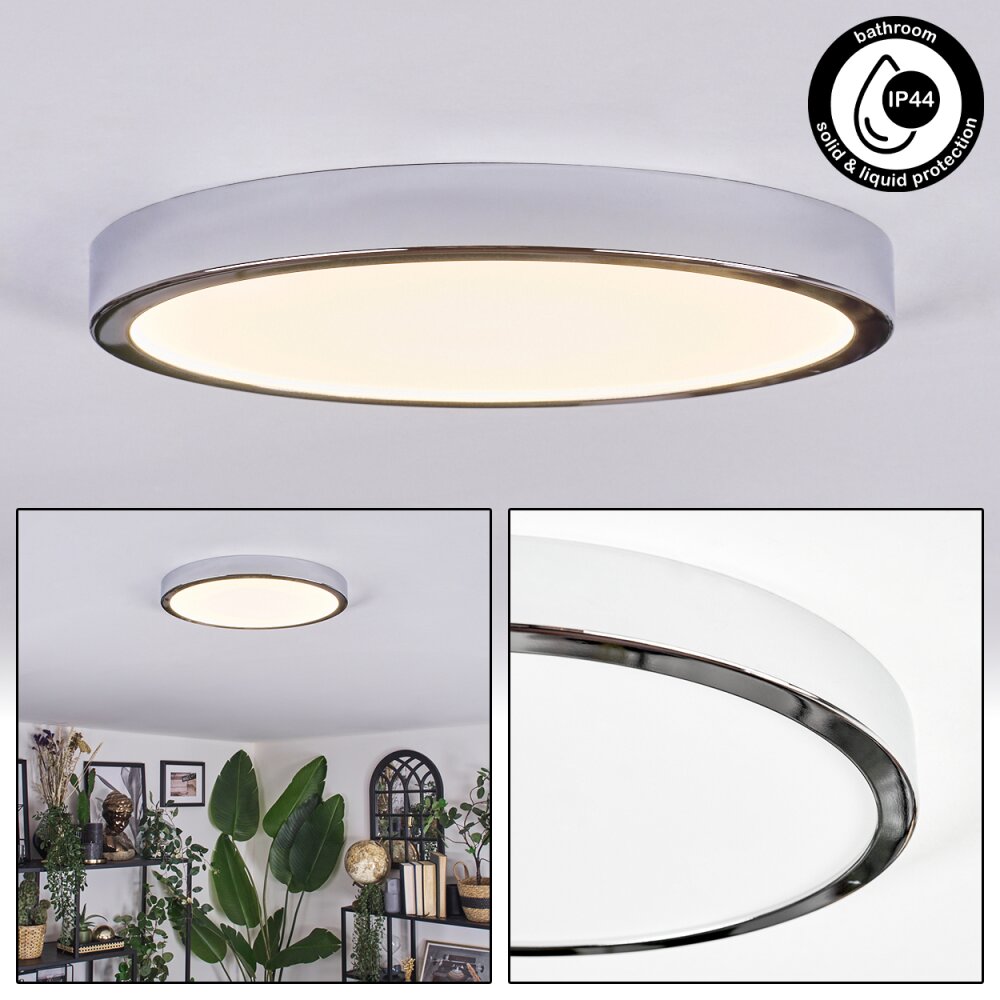 Finsrud Plafoniera LED Cromo, 1-Luce main product photo