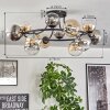 Chehalis Plafoniera, Lampada a sfera 76 cm Ambrato, Chiaro, Grigio fumo, 12-Luci