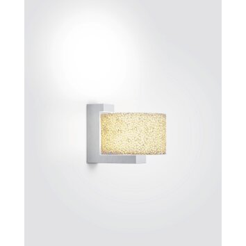 Serien Lighting REEF WALL HAL Applique Acciaio inox, 1-Luce