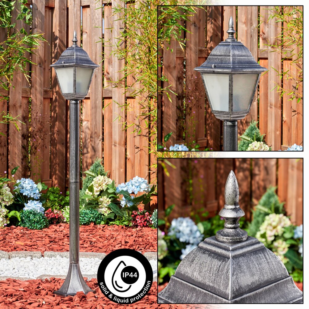 Naofe Illuminazione viale Nero, Argento, 1-Luce main product photo