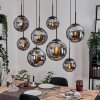 Gastor Lampadario a sospensione, Lampada a sfera, Lampada a sospensione Grigio fumo, 8-Luci