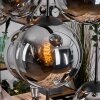 Gastor Lampadario a sospensione, Lampada a sfera, Lampada a sospensione Grigio fumo, 8-Luci
