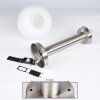 Enara Lampioncino Segnapasso Nichel opaco, 1-Luce