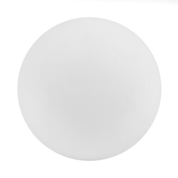 Pralume di vetro Chehalis Vetro di ricambio, pezzo di ricambio 15 cm Bianco Pralume di vetro Chehalis Vetro di ricambio, pezzo di ricambio 15 cm Bianco