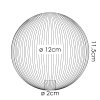 Paralume in vetro  Chehalis Vetro di ricambio 12 cm Chiaro