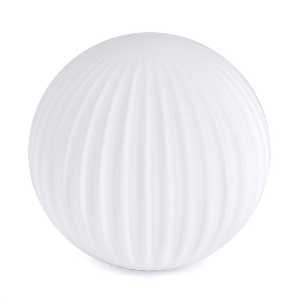 Pralume di vetro Chehalis Vetro di ricambio 15 cm Bianco main product photo