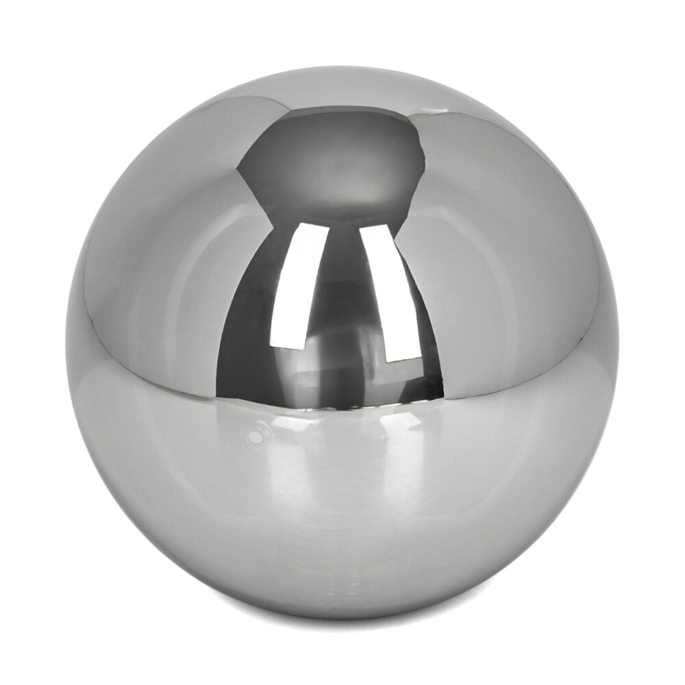Paralume in vetro Chehalis Vetro di ricambio 10 cm Cromo, Grigio fumo main product photo