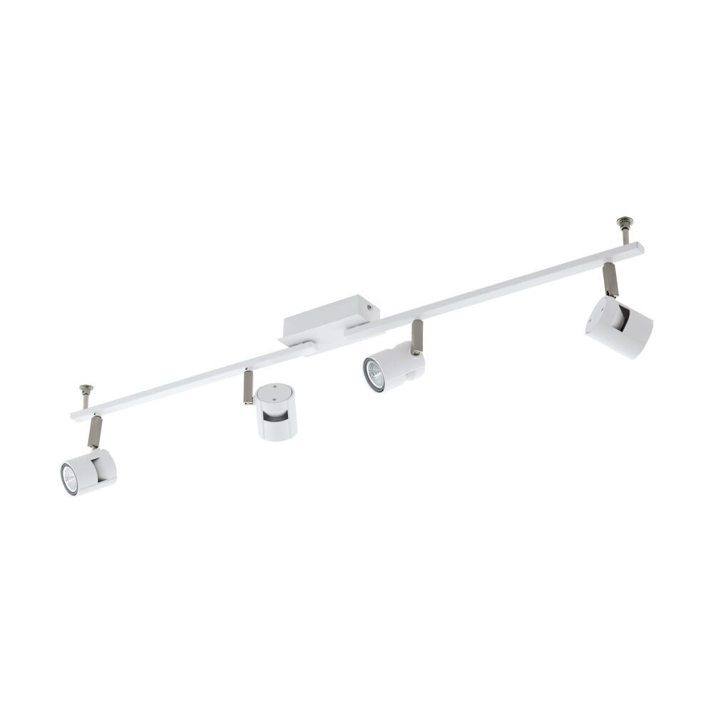 Eglo VERGIANO Faretto Nichel opaco, Bianco, 4-Luci main product photo