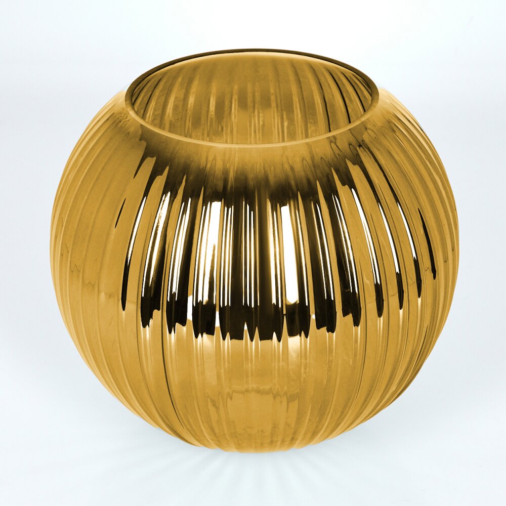 Paralume in vetro Koyoto Vetro di ricambio, pezzo di ricambio 20 cm Oro main product photo