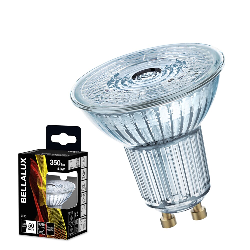 Illuminazione Ledvance GU10 LED 4.3 Watt Bianco caldo 350 Lumen main product photo