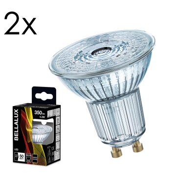 Illuminazione Ledvance GU10 LED 4.3 Watt Bianco caldo 350 Lumen Illuminazione Ledvance GU10 LED 4.3 Watt Bianco caldo 350 Lumen