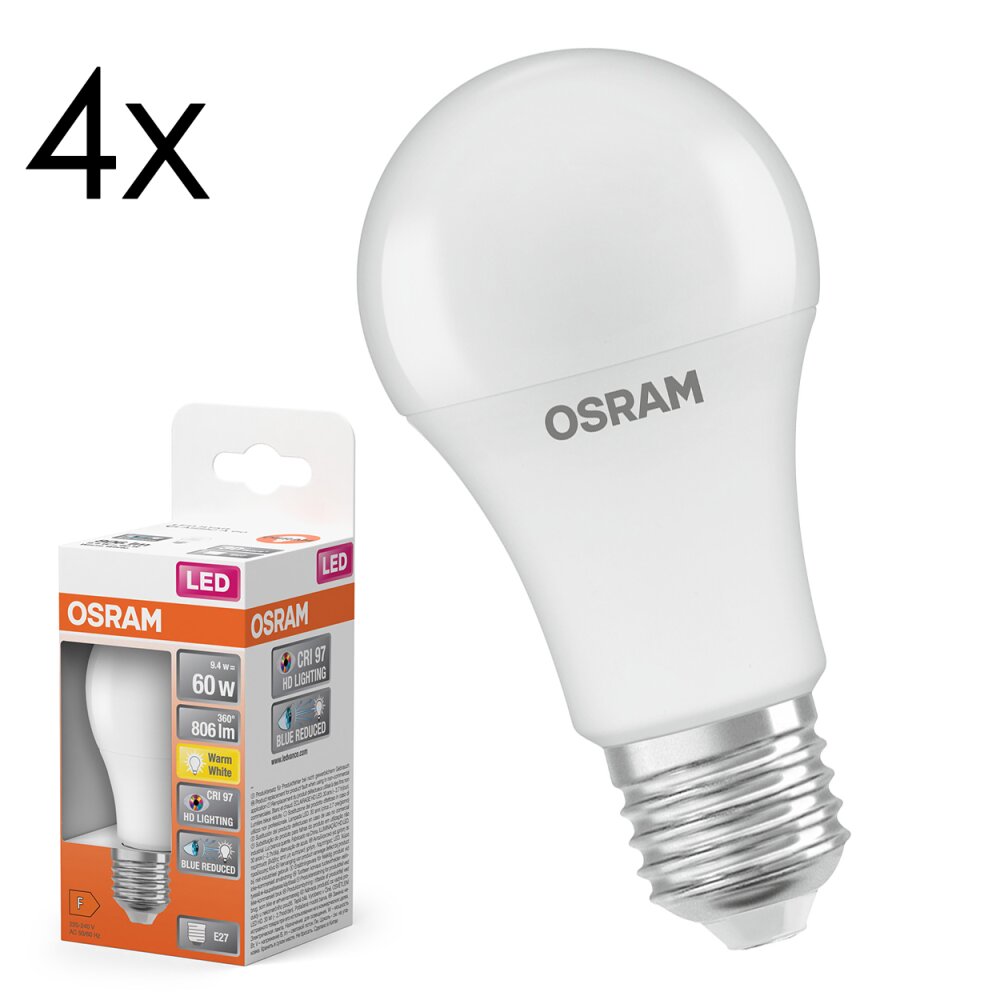Illuminazione Osram E27 LED 9.4 Watt 806 Lumen main product photo