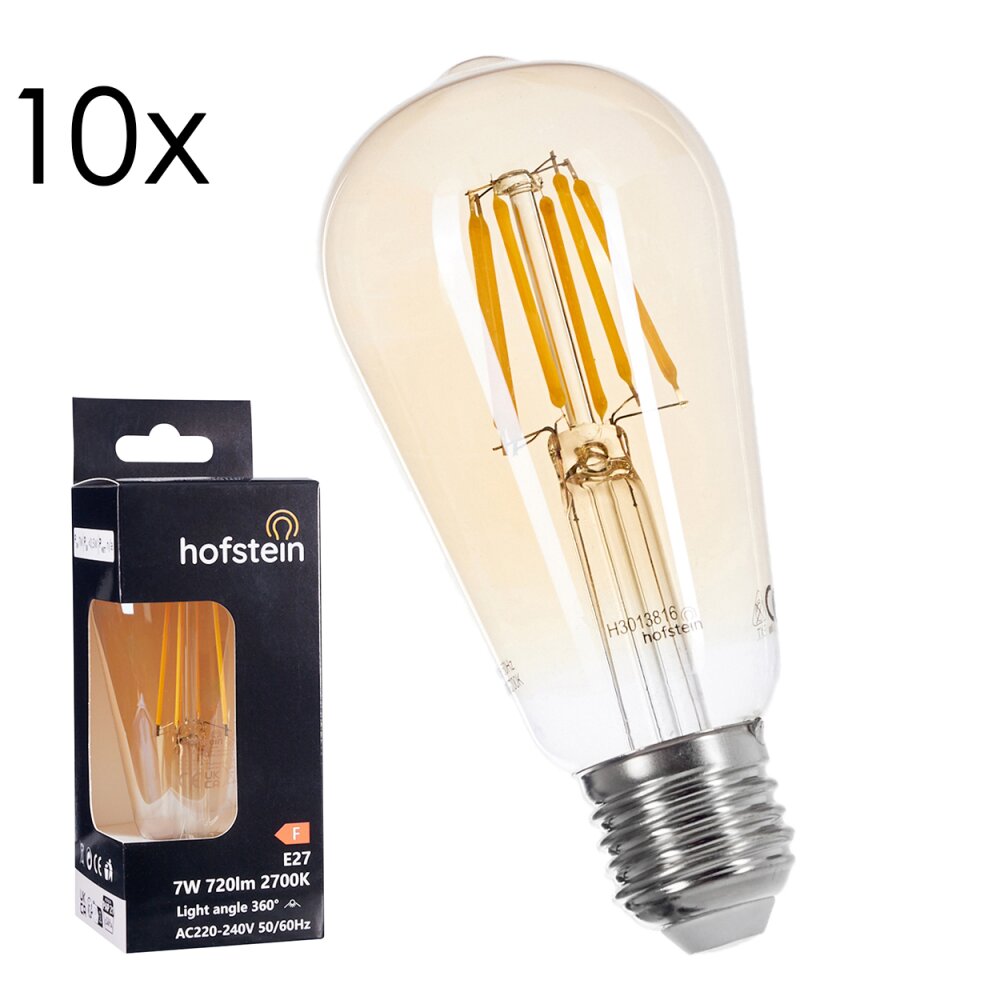 E27 LED 7 Watt Bianco caldo 720 Lumen main product photo
