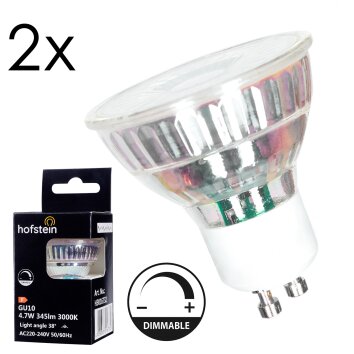 LED 4 Watt bianco caldo dimmerabile 345 Lumen