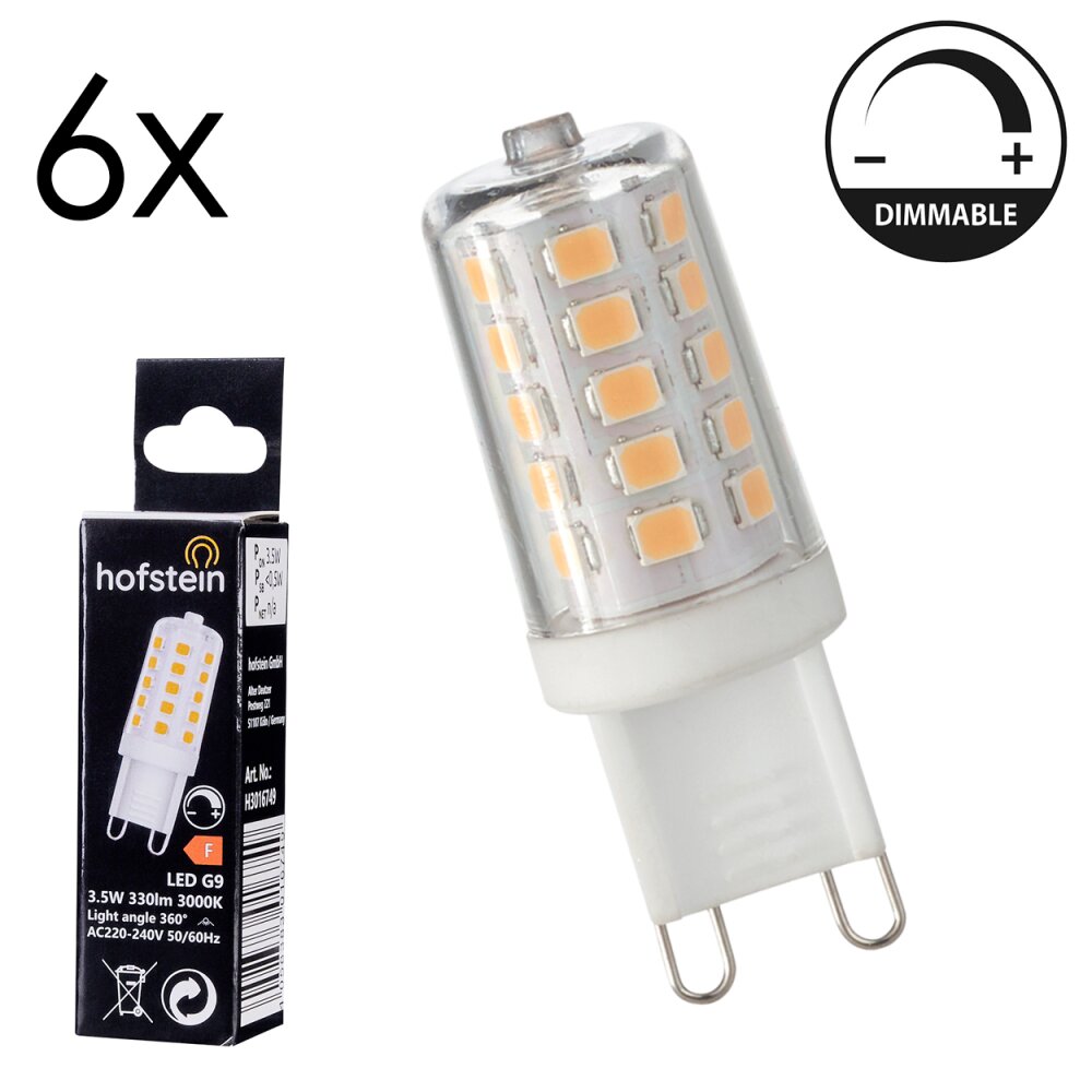 G9 LED 3.5 Watt Bianco caldo dimmerabile 330 Lumen main product photo