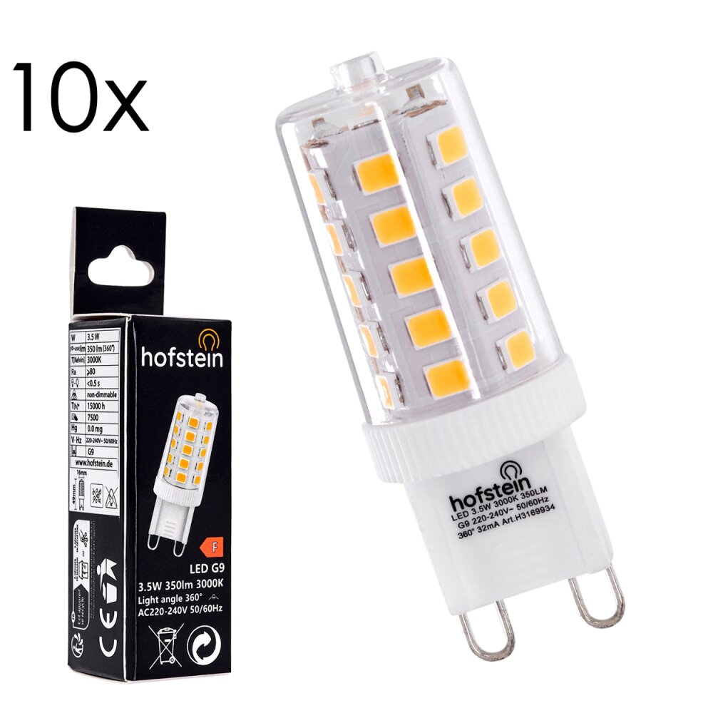 G9 LED 3 Watt Bianco caldo 330 Lumen main product photo