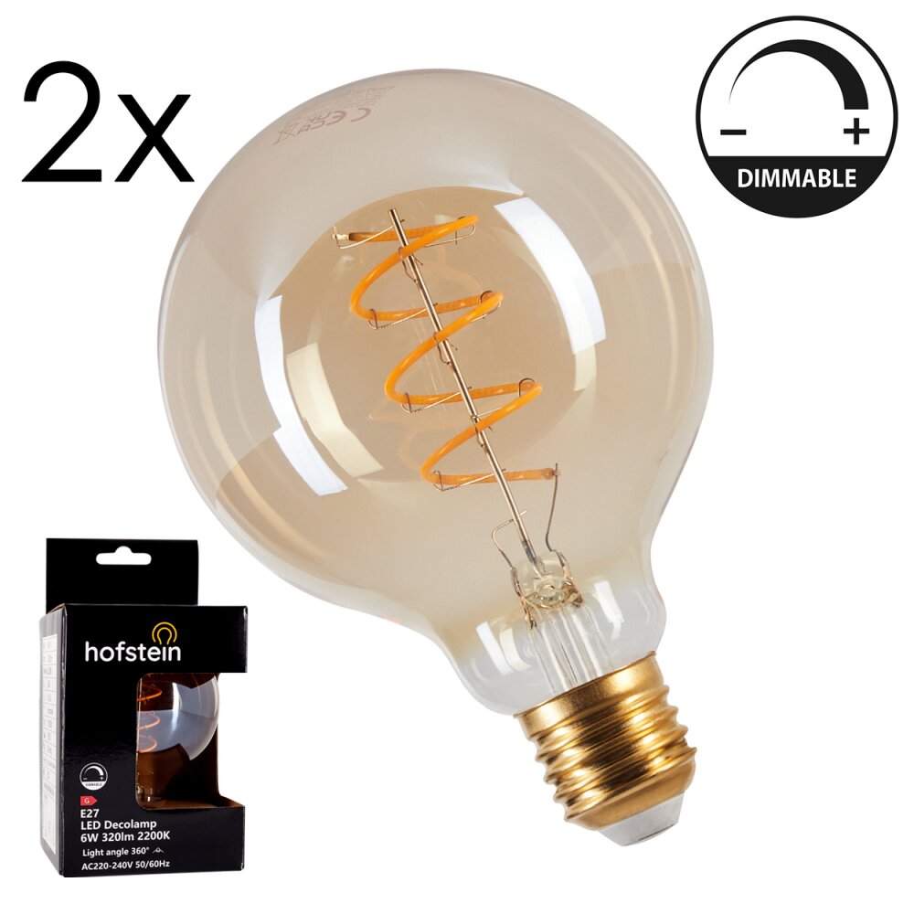 E27 LED 6 Watt Bianco caldo dimmerabile 320 Lumen main product photo