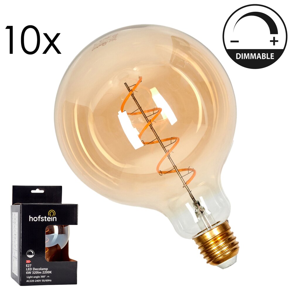 E27 LED 6 Watt Bianco caldo dimmerabile 320 Lumen main product photo