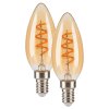 E14 LED 4 Watt bianco caldo dimmerabile 220 Lumen