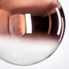 Gastor Lampadario a sospensione, Lampada a sfera, Lampada a sospensione 30 cm Chiaro, Ramato, 1-Luce