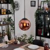 Gastor Lampadario a sospensione, Lampada a sfera, Lampada a sospensione Ramato, 1-Luce
