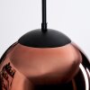 Gastor Lampadario a sospensione, Lampada a sfera, Lampada a sospensione Ramato, 1-Luce